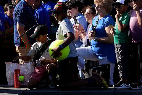 US Open Fan Week: Fans crowd at USTA Billie Jean King National Tennis Center in New York